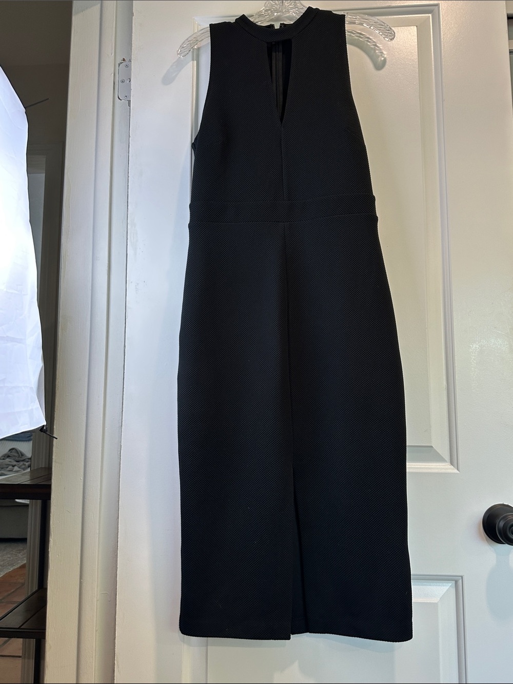 Express Black Knit Midi Dress Size 8